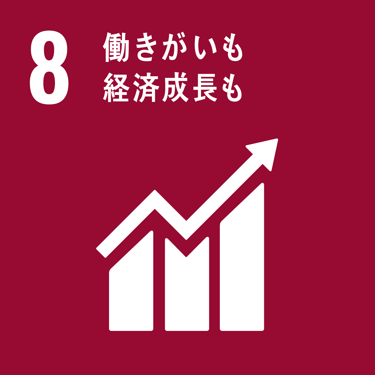 SDGs-8　働きがいも経済成長も